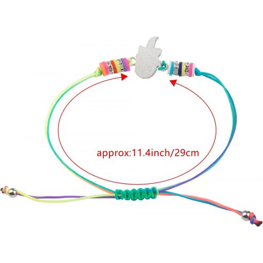 Náramky priateľstva Comius Sharp, 12 ks – ručne tkané, so zvieracím vzorom