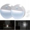 2 ks bezdrôtové LED nočné svetlo so senzorom pohybu – 3000K/6000K, magnetické, USB