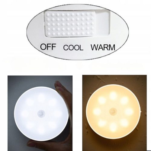 Ansal nočné svetlo s pohybovým senzorom – USB, teplé/studené svetlo