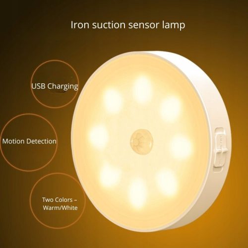 Ansal nočné svetlo s pohybovým senzorom – USB, teplé/studené svetlo