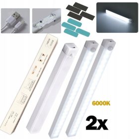   Ansal LED lampa so senzorom pohybu – USB, magnetická, nočné svetlo (2 ks)