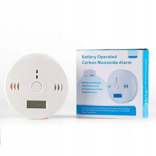 Detektor oxidu uhoľnatého s LCD displejom, detektor CO - 1 ks