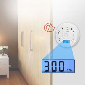   Detektor oxidu uhoľnatého s LCD displejom, detektor CO - 1 ks