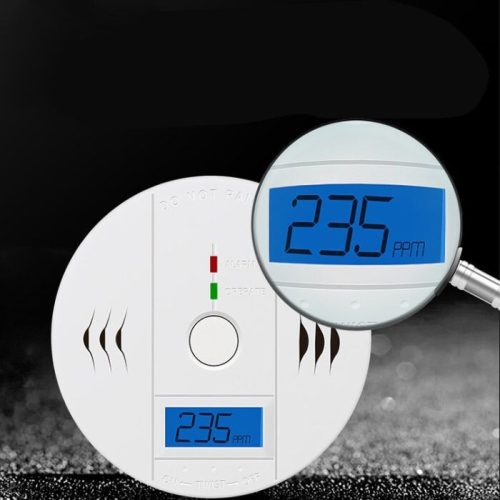 Detektor oxidu uhoľnatého s LCD displejom, detektor CO - 1 ks
