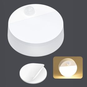   1 ks bezdrôtové LED nočné svetlo – na batérie, sPIR senzorom pohybu, kompaktné osvetlenie