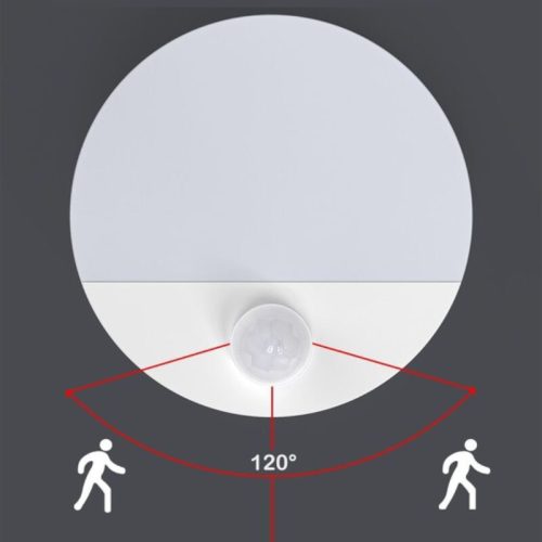 2 ks. LED nástenné svietidlo s pohybovým senzorom – bezdrôtové