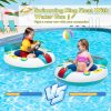 Plavecký kruh UFO s vodnou pištoľou pre deti 2-10 rokov 60 cm