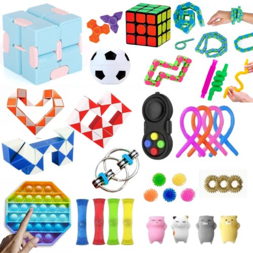 Fidget Surprise hračka – sada na odbúranie stresu a zábavu