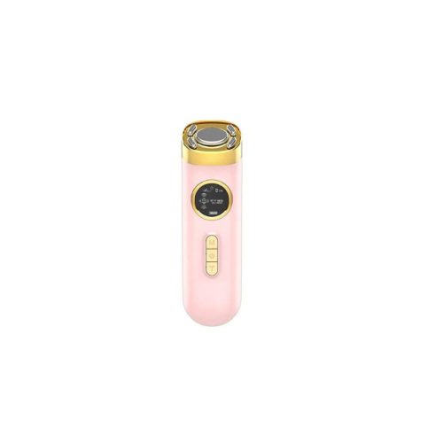 Renxr spevňujúci masážny prístroj na tvár (ružový)