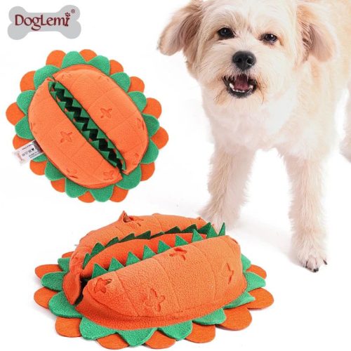 Interaktívna hračka Doglemi Chomper Design pre psov - oranžová