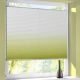 Dizajnová zatemňovacia roleta Blux 120 x 130 cm, zeleno-biela