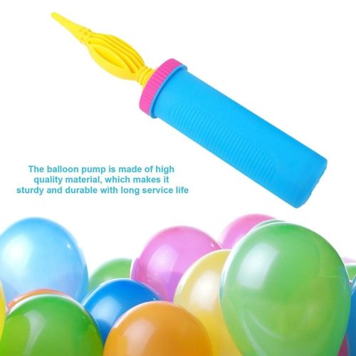 Ručná pumpa na balóny Linsition – 2-dielna sada pumpičiek na nafukovanie balónov na dekorácie a párty