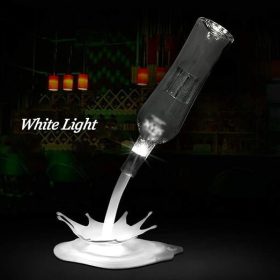 Sazdekor LED Držák na Fľašu vína Nočná Lampa