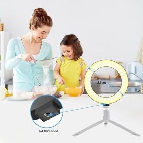 Pozliv 22 cm kruhové svetlo bez stojana