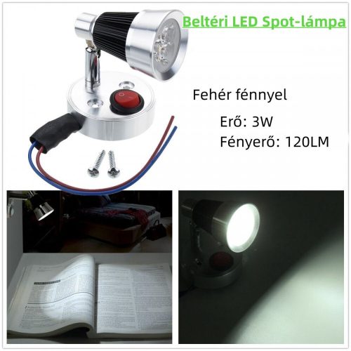 OneLED vnútorné čítacie svetlo, bodové svetlo