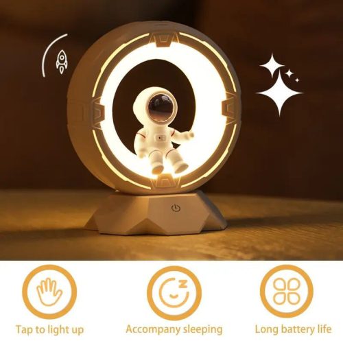 Inteligentné nočné svetlo Astronaut, dotykové ovládanie – nastaviteľný jas, dekorácia