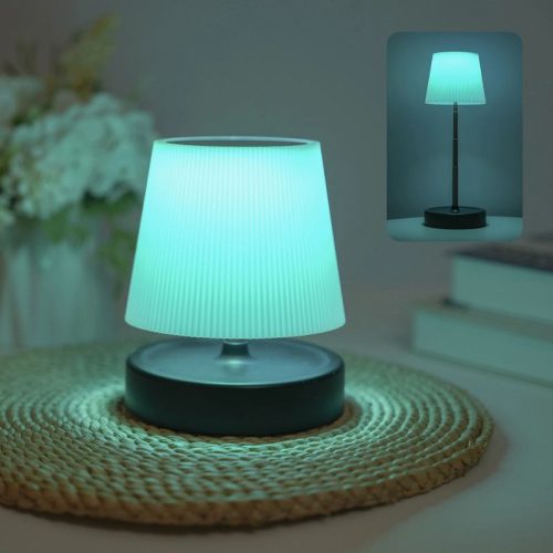 BGPRIDER Teleskopická LED stolová lampa s meniacimi sa farbami, dotykovým ovládaním a batériou 3000 mAh