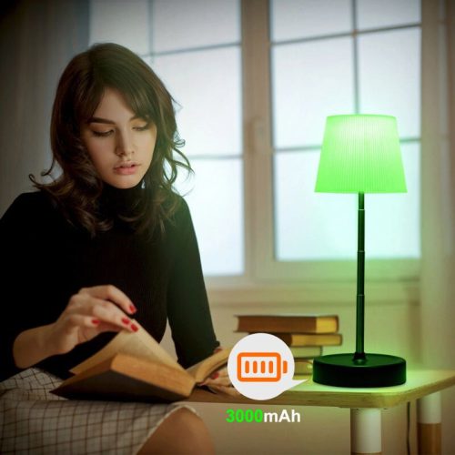 BGPRIDER Nastaviteľná veľkosť, meniace sa farby LED nočné svetlo s dotykovým ovládaním