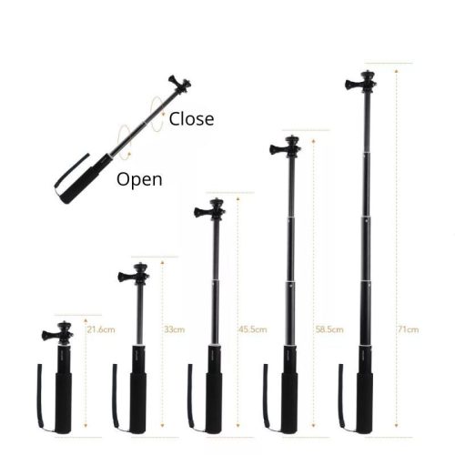 APEMAN SS150 Bluetooth selfie tyč a stojan – prenosný statív pre fotoaparát