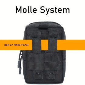   Taktická nylonová vojenská taška na prvú pomoc – veľkosť S-L