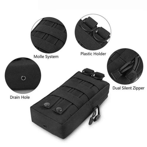 Taktická nylonová vojenská taška na prvú pomoc – veľkosť S-L