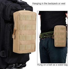 Taktické puzdro systému Molle, nylonové, (khaki)