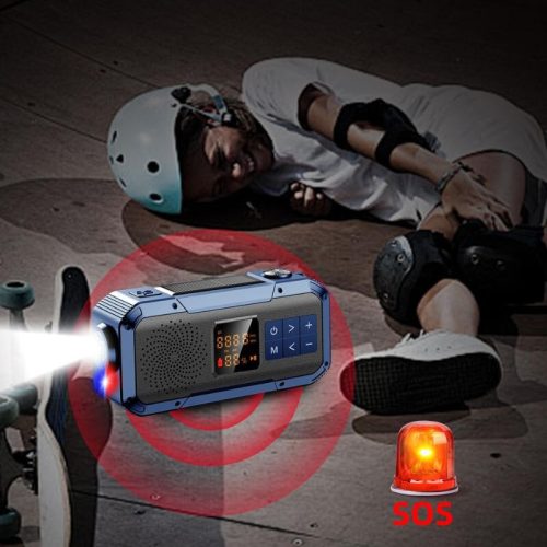 Multifunkčné rádio Kayinow - modro-šedé