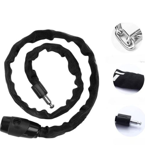 Zámok na bicykel SenluKit s kľúčom – oceľový zámok na bicykel úrovne 5 s ochranou proti krádeži pre vonkajšie použitie