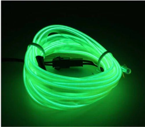 Jeden LED pásik do auta, rezacie LED svetlo, USB nabíjanie 5 m (zelené)