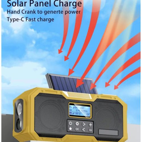 Multifunkčné rádio Kayinow - oranžové