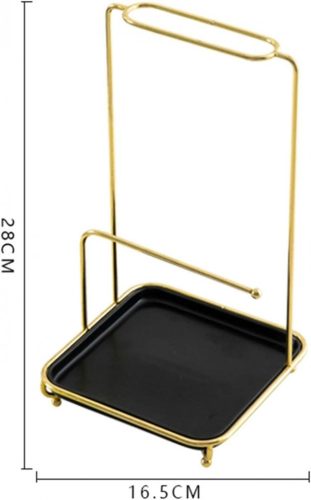 Stolný stojan na šperky 16, 5x 28 cm 2ks (zlato-biely)