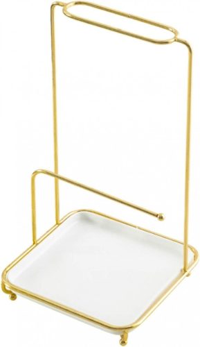 Stolný stojan na šperky 16, 5x 28 cm 2ks (zlato-biely)