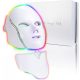 7-farebná LED maska na tvár a krk, svetelná terapia na liečbu akné a zariadenie na omladenie pleti