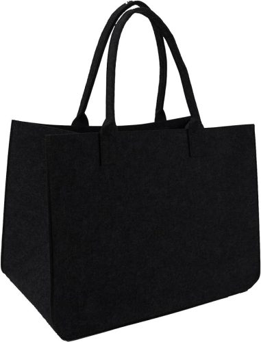 Nákupné tašky z plsti 2 ks (čierne)