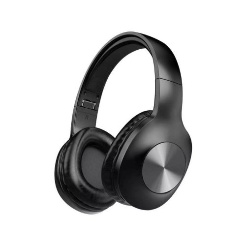 Bluetooth slúchadlá LETSCOM H10 – cez uši, 100 hodín výdrže batérie – čierne