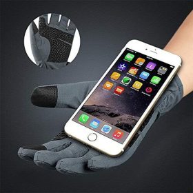   Naturehike lyžiarske rukavice pre dospelých, vodeodolné, sdotykovým displejom – veľkosť XL