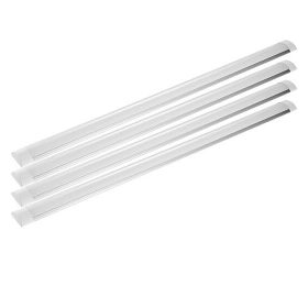   Sada žiarivkových LED lámp – 4 ks, 120 cm, 40 W úsporné osvetlenie