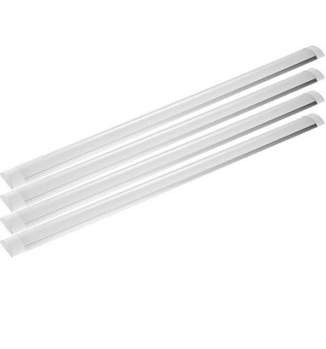 Sada žiarivkových LED lámp – 4 ks, 120 cm, 40 W úsporné osvetlenie