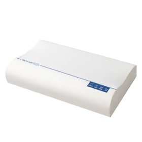   Ergonomický vankúš na krk Blux z pamäťovej peny – pre relaxačný a pohodlný spánok – biely