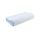 Ortopedický vankúš na krk Blux z pamäťovej peny – hypoalergénny, sprateľným poťahom, 55 × 35 cm, bielo-modrý