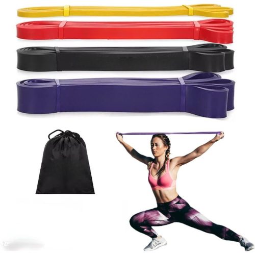 Prémiové posilňovacie gumy Strenghtletics - 4 ks