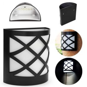 SOLÁRNA solárna záhradná nástenná dekoratívna lampa