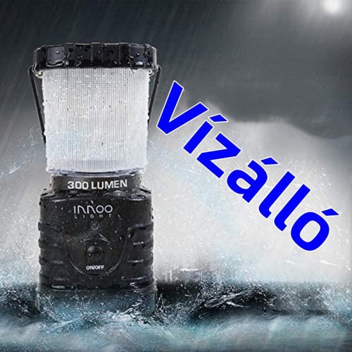 Kempingové svetlo Innoo 300 lúmenov – prenosné, vonkajšie osvetlenie