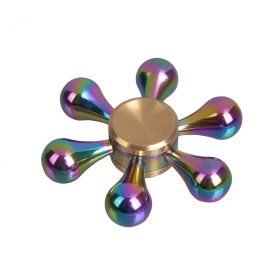 Kovový kvet Innootech Colorful Fidget Spinner