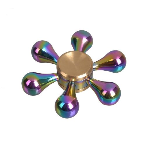 Kovový kvet Innootech Colorful Fidget Spinner