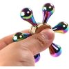 Kovový kvet Innootech Colorful Fidget Spinner