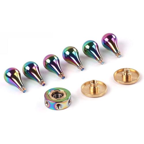 Kovový kvet Innootech Colorful Fidget Spinner