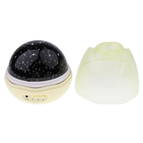 Nočná lampa pre deti v tvare žltého kvetu