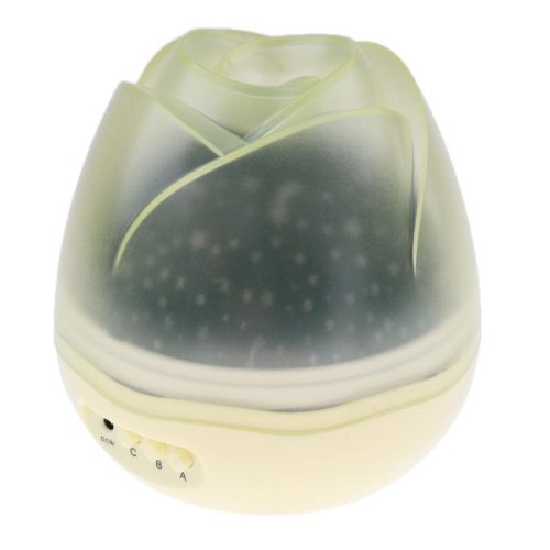 Nočná lampa pre deti v tvare žltého kvetu