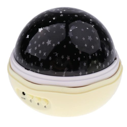 Nočná lampa pre deti v tvare žltého kvetu